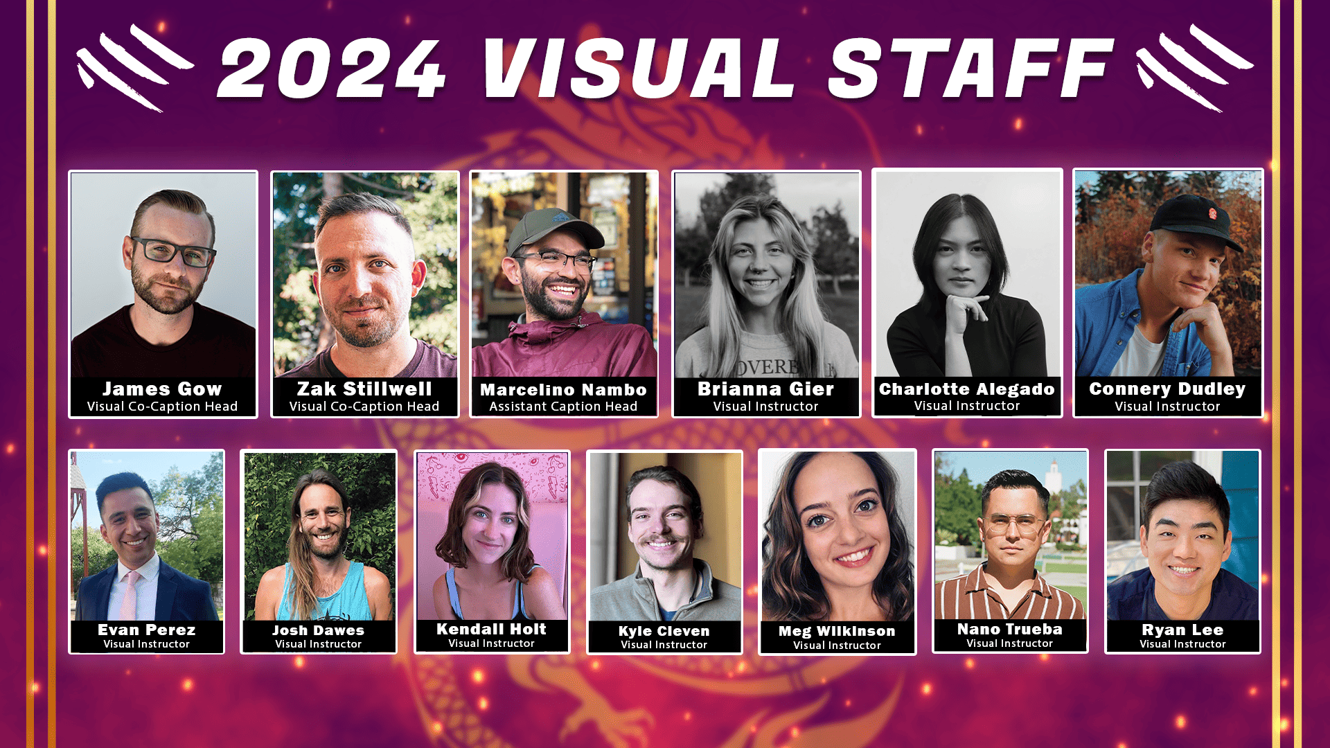 Visual Staff announced for 2024! Sacramento Mandarins